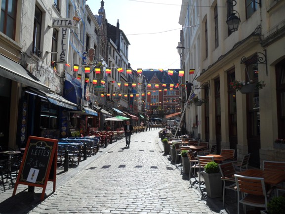 bruselské uličky
