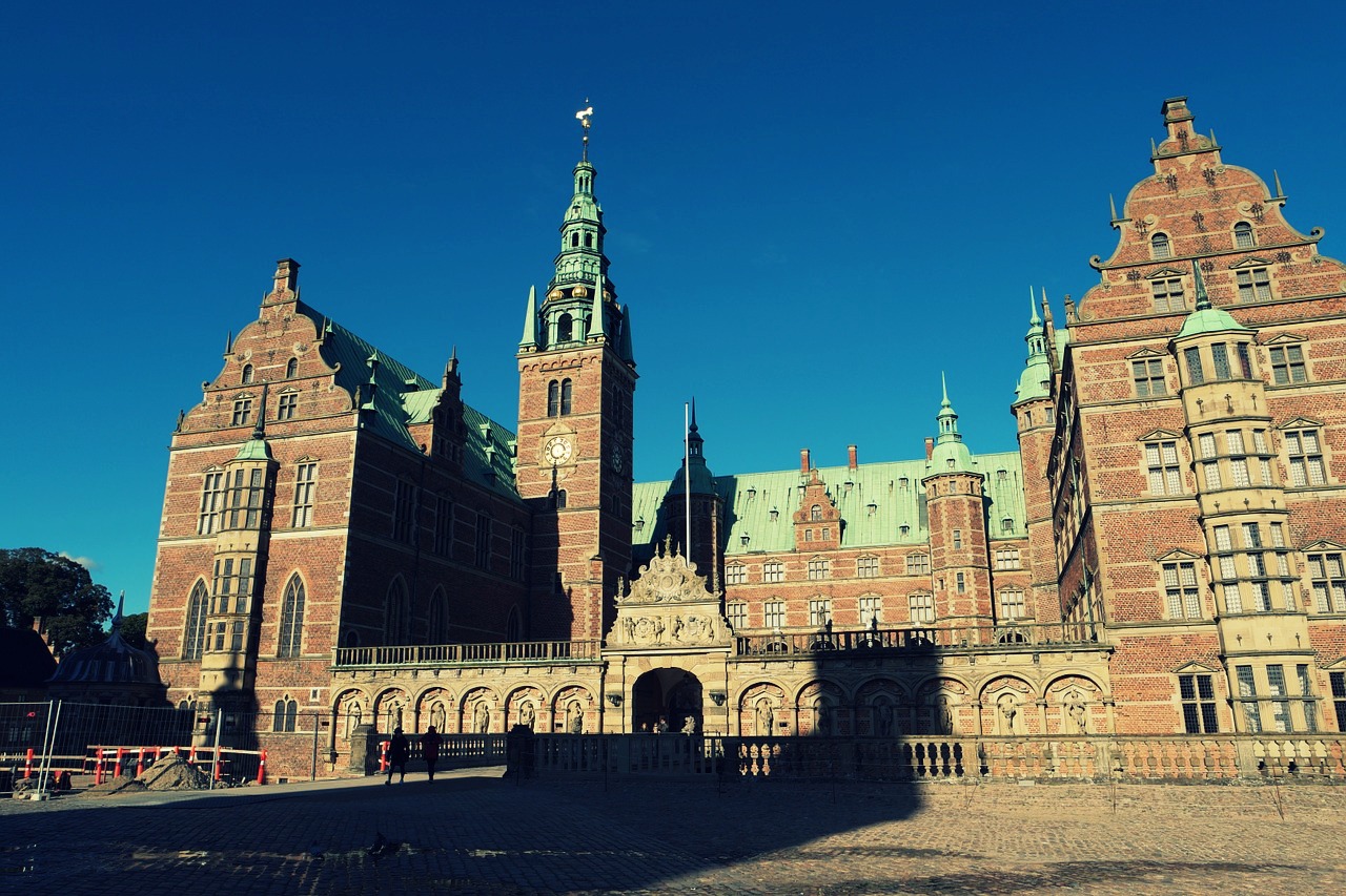 Frederiksborg hrad Dánsko