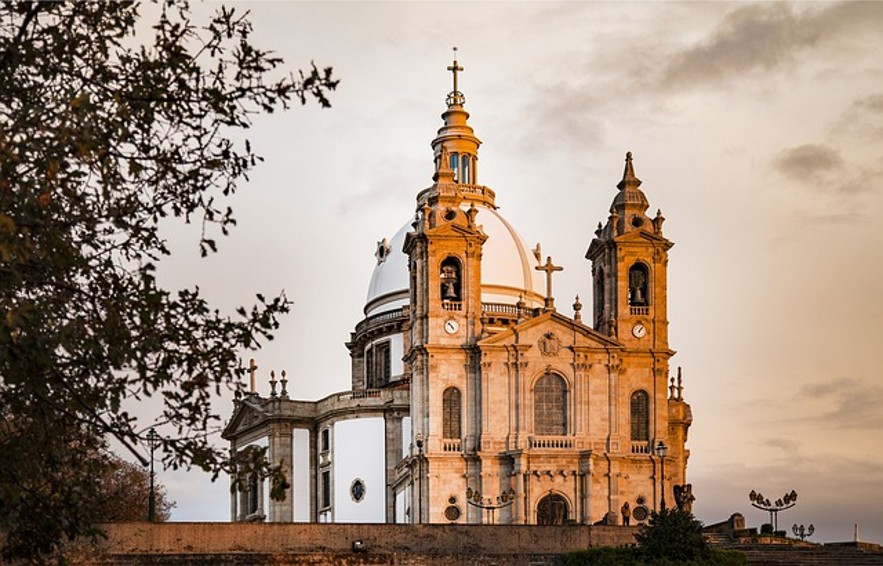 Severní Portugalsko, Braga - kostel Sameiro - hrad co navštívit a vidět v Portugalsku