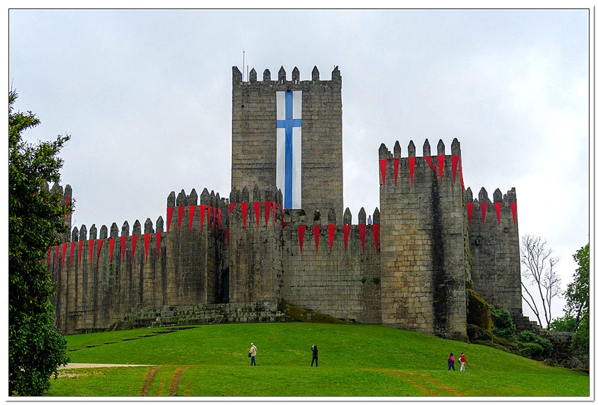Severní Portugalsko, Guimaraes - hrad co navštívit a vidět v Portugalsku