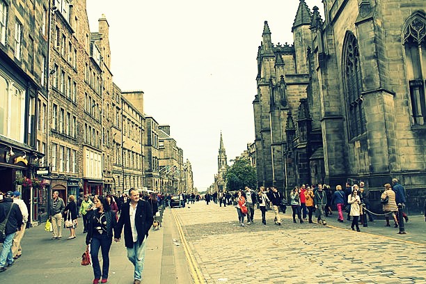 ulice Royal Mile