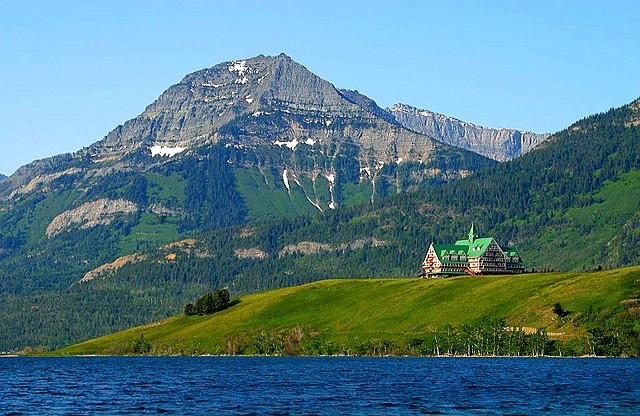 Kanada Waterton Národní park Hotel Prince of Wales