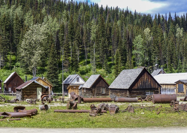 Kanada Britská Kolumbie Barkerville historic town