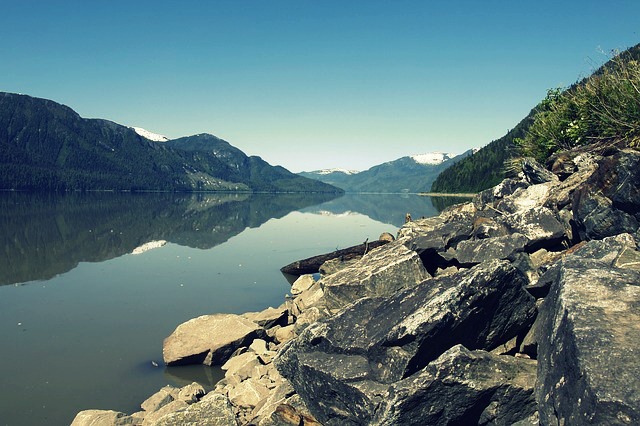 Kanada Britská Kolumbie Skeena River