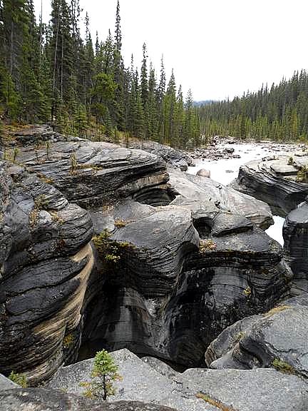 Kanada Icefield Parkway Mistaya