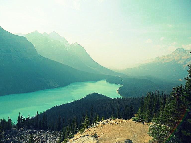 Kanada Peyto Lake