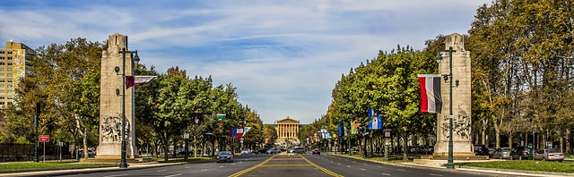 Filadelfie Benjamin Franklin Parkway