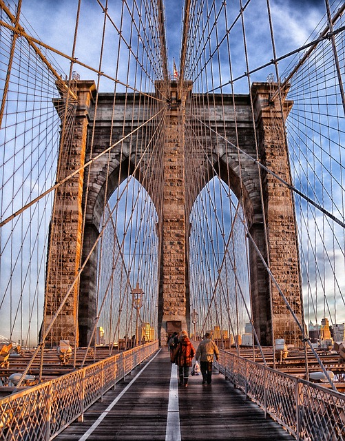 Brooklyn Bridge New York co navštívit a vidět