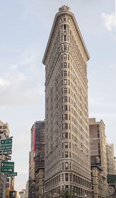 Flatiron Building žehlička New York co navštívit a vidět