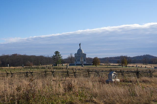 Gettysburg co navštívit a vidět