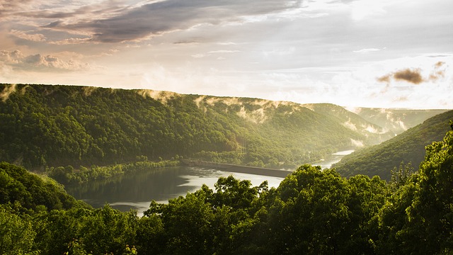 Kinzua Reservoir Pensylvánie co navštívit a vidět