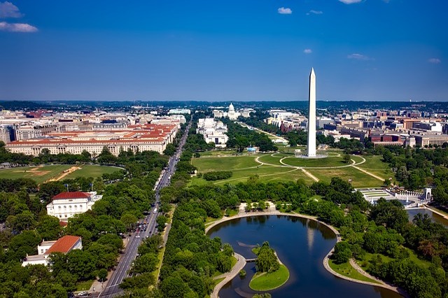 Washington Obelisk Washingtonův památník co navštívit a vidět, průvodce, turistické atrakce