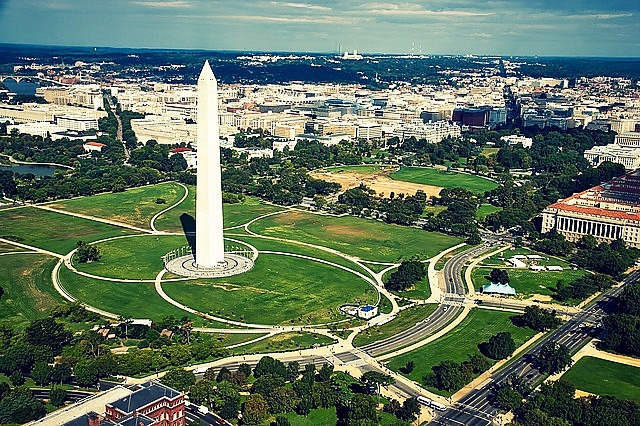 Washington Obelisk Washingtonův památník co navštívit a vidět, průvodce, turistické atrakce