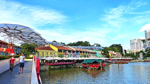 Singapur co navštívit a vidět, Clarke Quay