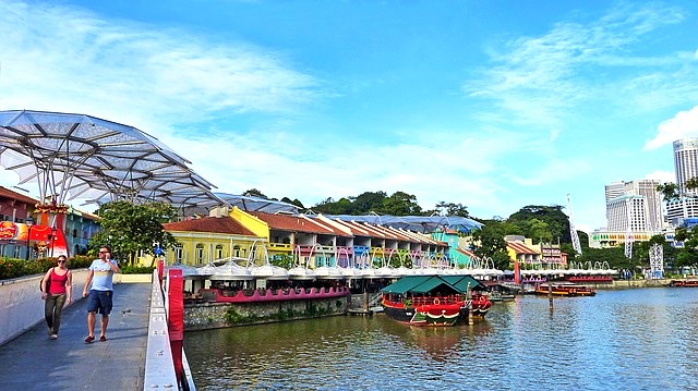 Singapur co navštívit a vidět, Clarke Quay