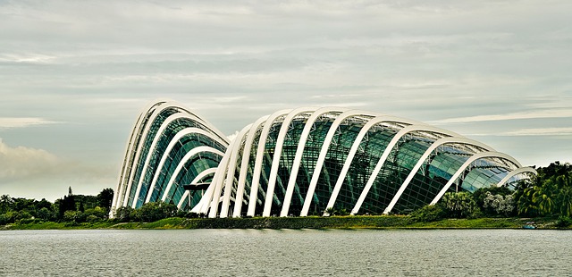 Singapur zahradní areál Gardens by the Bay South