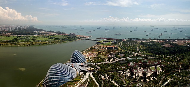 Singapur zátoka Marina Bay co navštívit a vidět v Singapuru