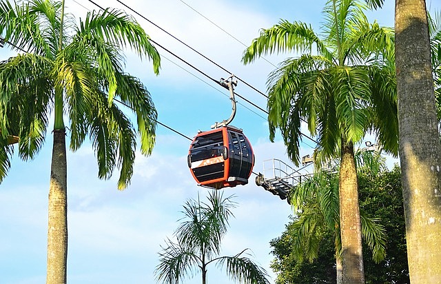 Singapur Sentosa lanovka