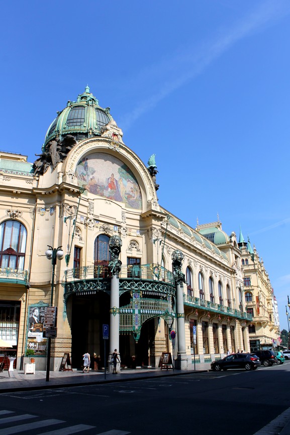 Praha Obecní dům co navštívit a vidět