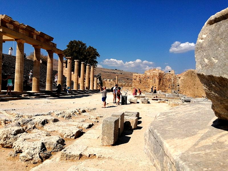 cestopis Rhodos Lindos