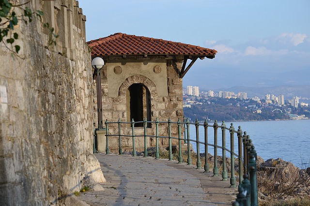 Opatija promenáda co navštívit a vidět v Chorvatsku