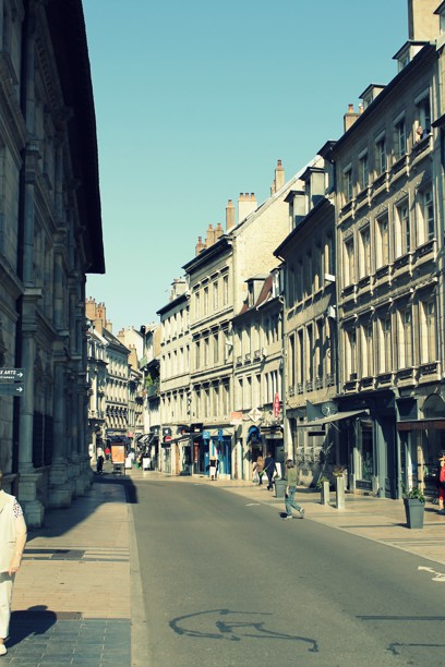 Burgundsko Besancon co navštívit a vidět