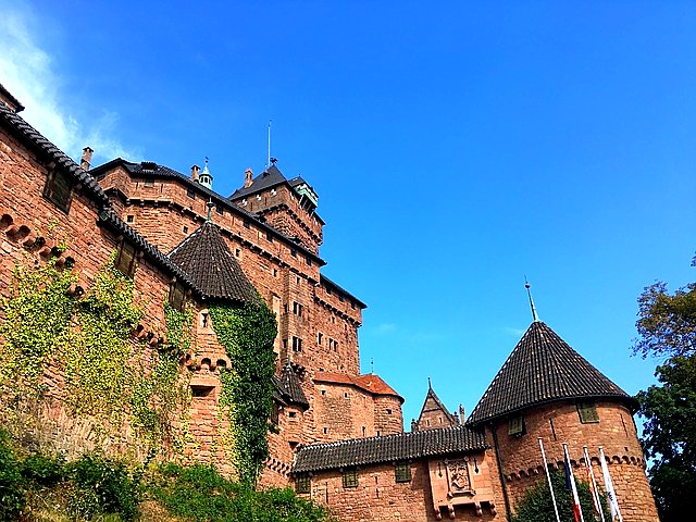 Alsasko hrad Koenigsbourg co navštívit a vidět