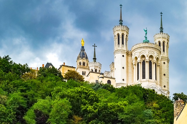 Lyon Fourviere vrchol co navštívit a vidět