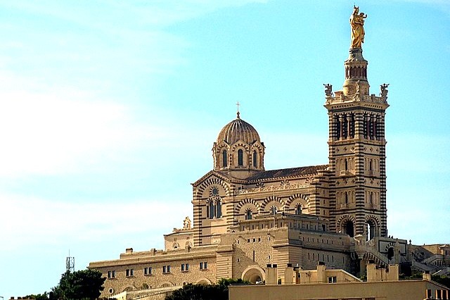 co navštívit a vidět v Marseille - Notre dame de la Garde