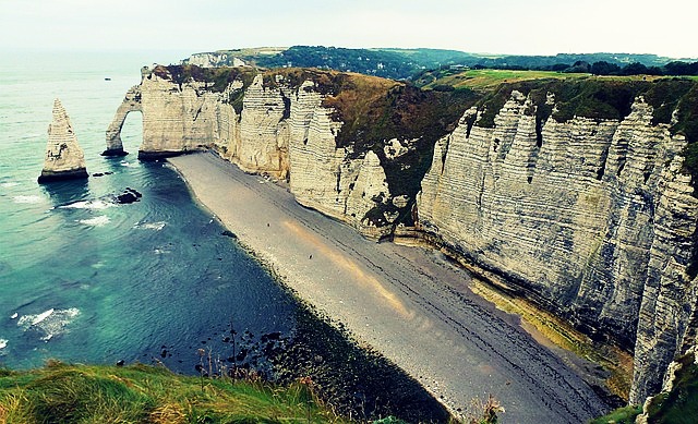 Normandie etretat co navštívit a vidět