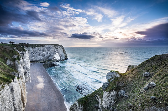 Normandie etretat co navštívit a vidět