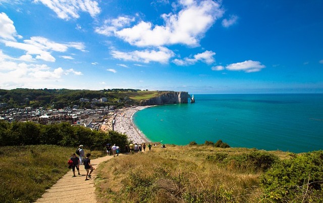 Normandie etretat co navštívit a vidět