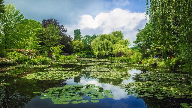 Normandie Giverny Claude Monet co navštívit a vidět