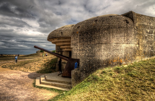 Normandie longues_sur-mer vylodění v normandii co navštívit a vidět