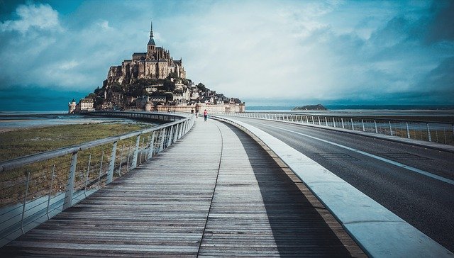 Normandie Mont Saint Michel co navštívit a vidět ve Francii