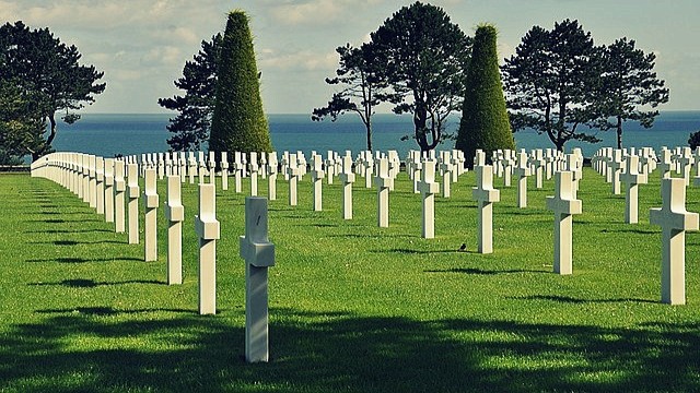 Normandie vylodění v Normandii Omaha beach co navštívit a vidět