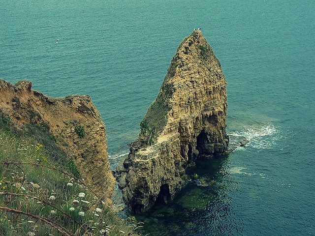 Normandie pointe du hoc vylodění v Normandii co navštívit a vidět