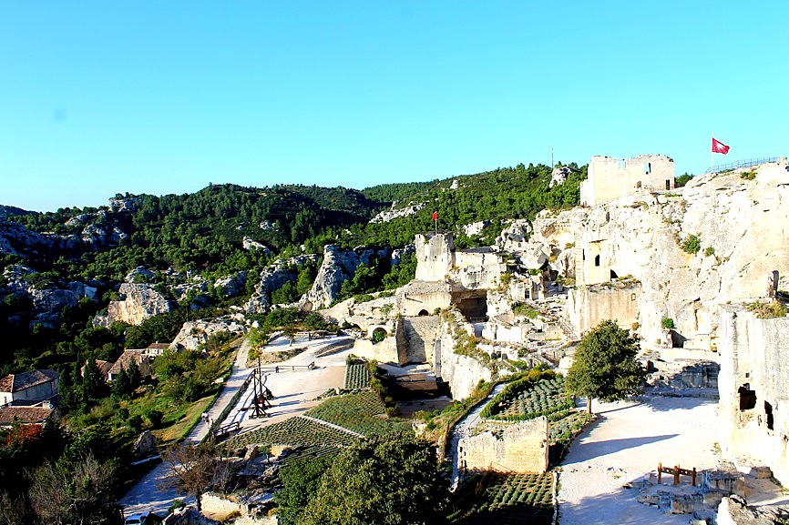 Les-Baux-de-Provence co navštívit a vidět v Provence