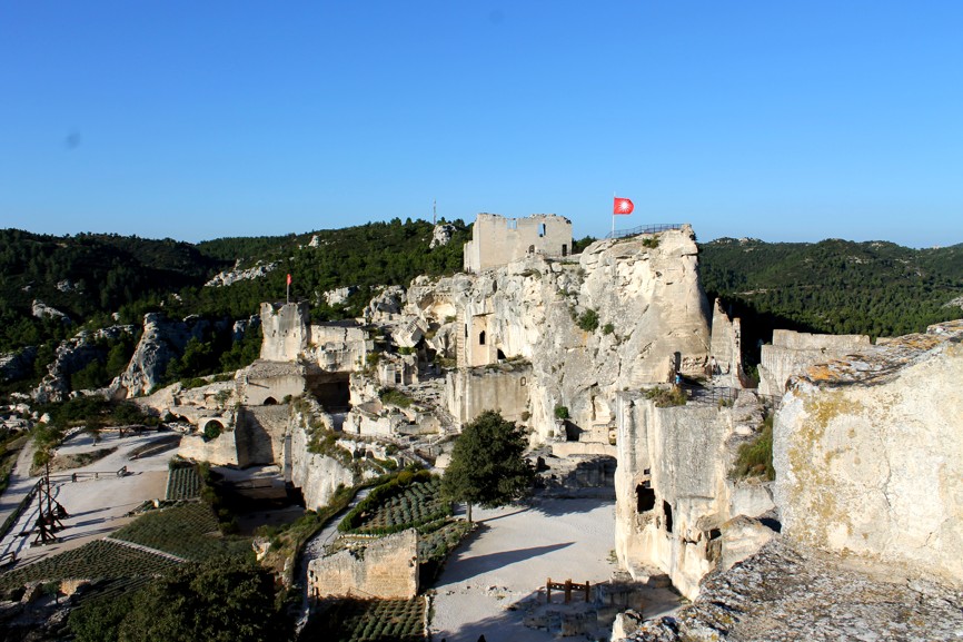 Les-Baux-de-Provence co navštívit a vidět v Provence