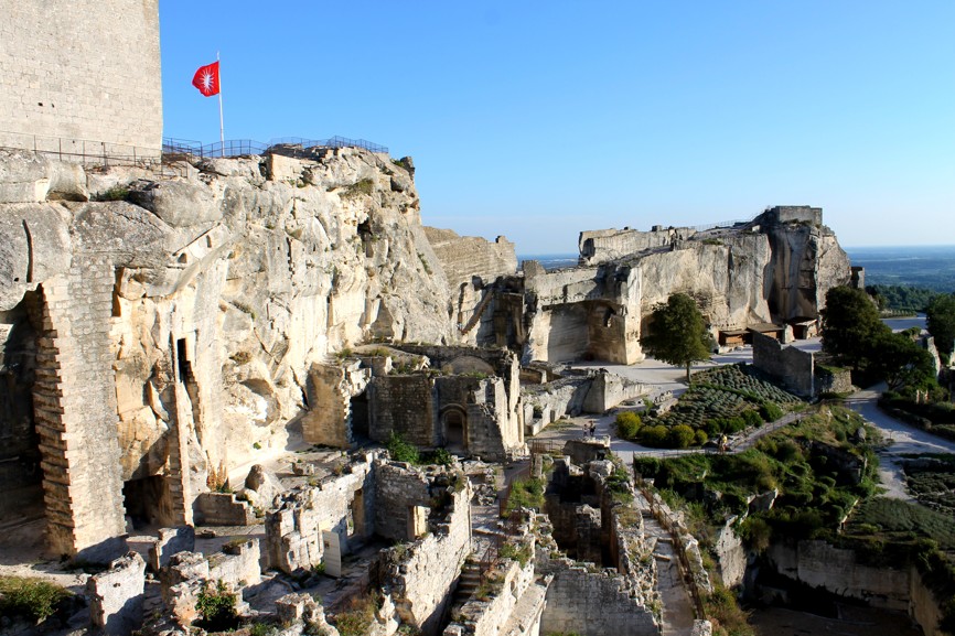 Les-Baux-de-Provence co navštívit a vidět v Provence