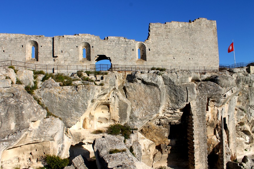 Les-Baux-de-Provence co navštívit a vidět v Provence