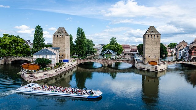 Štrasburk Pont Couverts, co navštívit a vidět