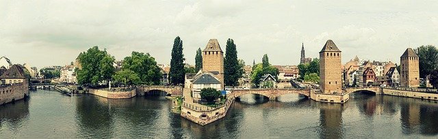 Štrasburk Pont Couverts, co navštívit a vidět