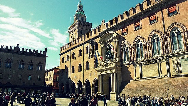 Boloň Piazza Maggiore