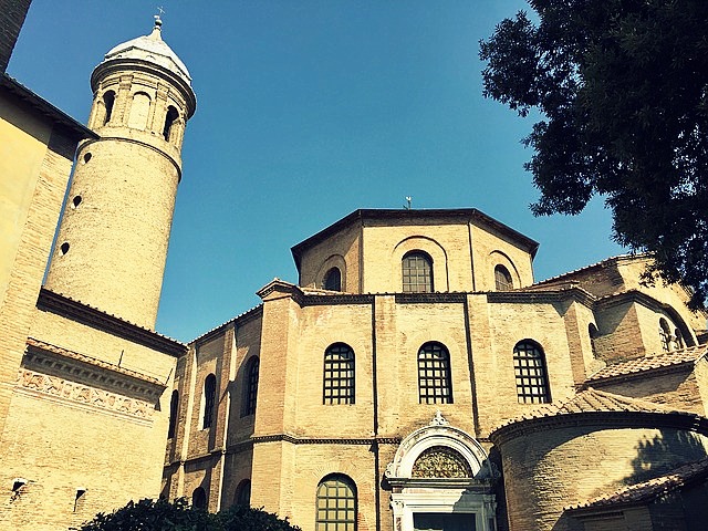 Itálie Ravenna kostel San Vitale