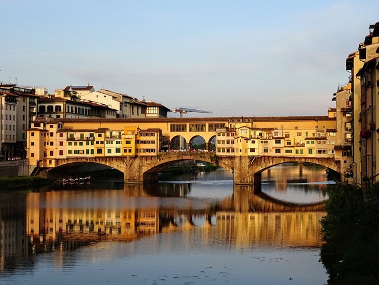 Florencie most Ponte Vecchio