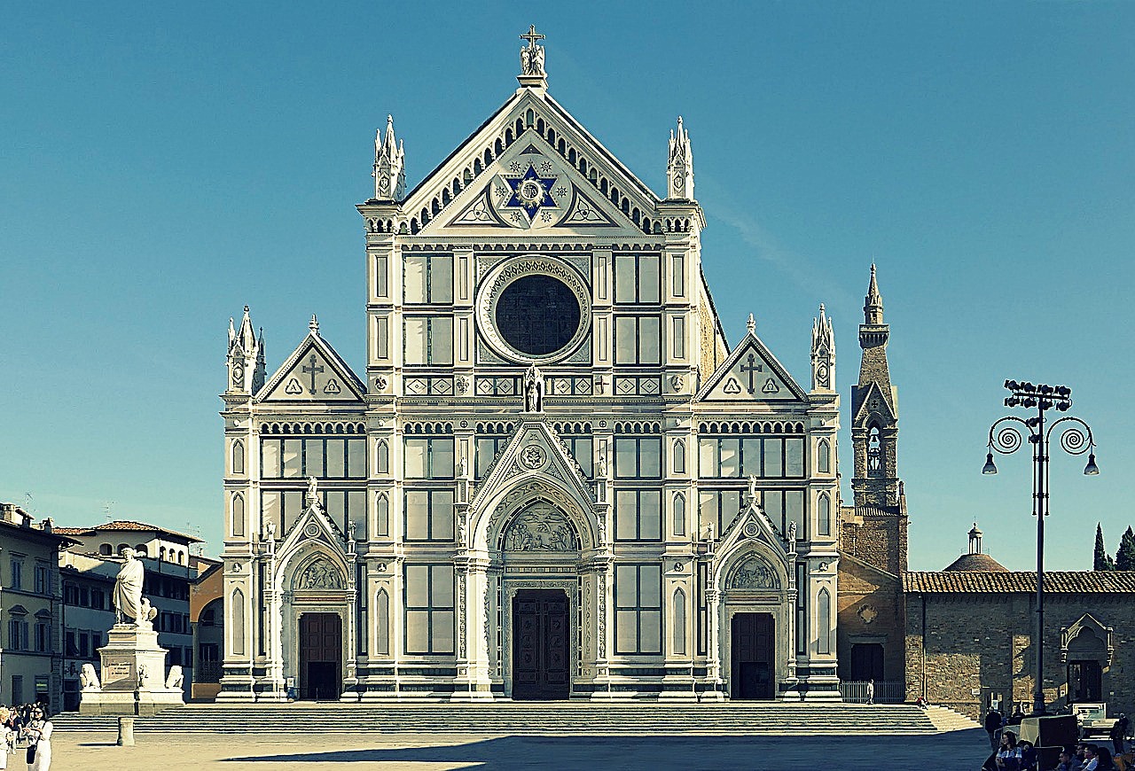 Florencie kostel Santa Croce