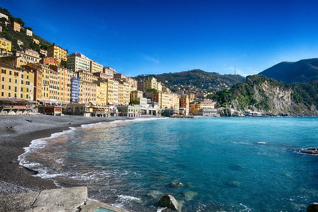 Camogli Italská riviéra  co navštívit a vidět v Ligurii