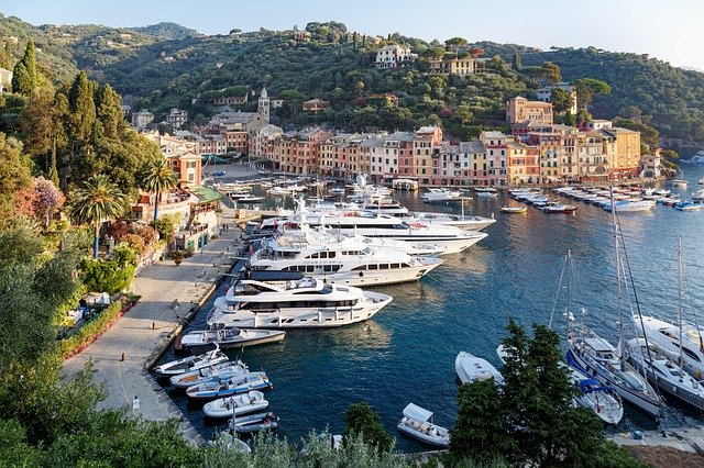 Portofino Italská riviéra  co navštívit a vidět v Ligurii