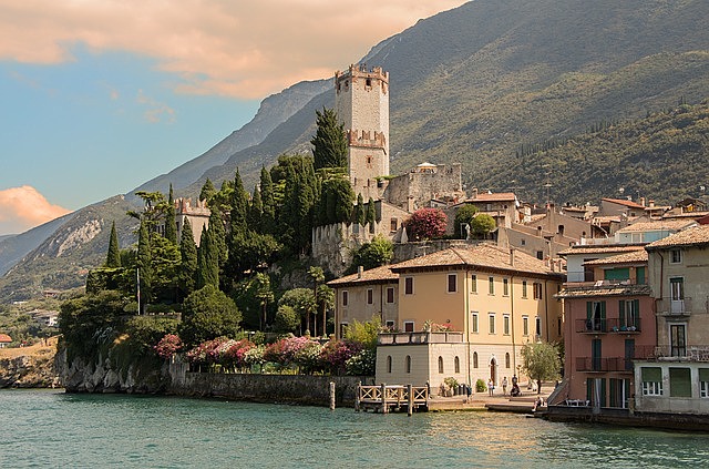 Lago di Garda Malcesine co navštívit a vidět v Lombardii